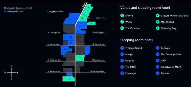 2024 reinvent guide campus map